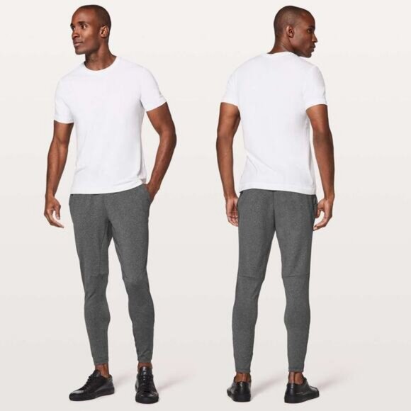 LULULEMON Onlu Pant 28" Men's Size Small Heathered Black - Picture 1 of 7